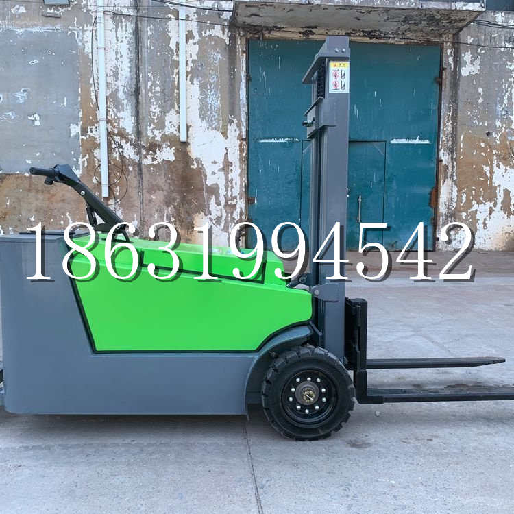 安丘市小型电动叉车1吨2吨步行站驾式电瓶堆高充电装卸车液压升降车铲车